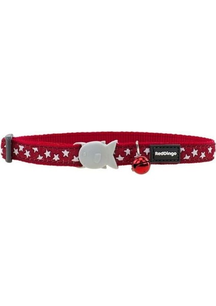 Reddingo Yıldız Desenli Kedi Boyun Tasması 12MM / 20-32 cm - Petshopundan