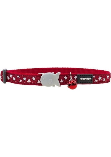 Reddingo Yıldız Desenli Kedi Boyun Tasması 12MM / 20-32 cm - Petshopundan