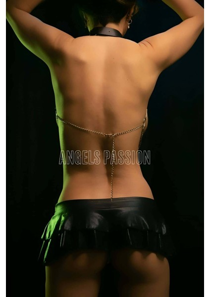 Zincirli Tasmalı Şık Harness - BRF431 modelleri