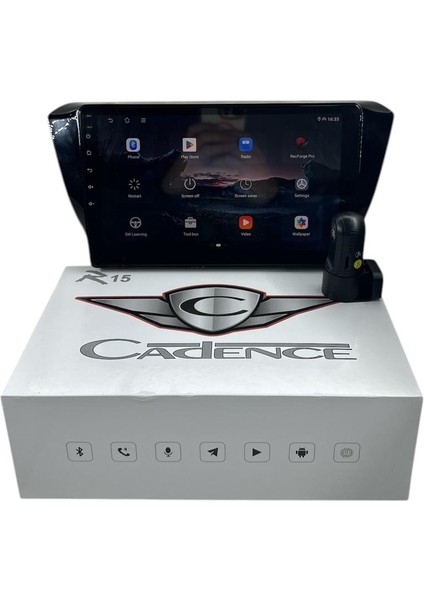 Skoda Superb 2015-2018 Cadence R15 (Dvr Kayıt Cihazı Hediye) Pro Oem Multimedia