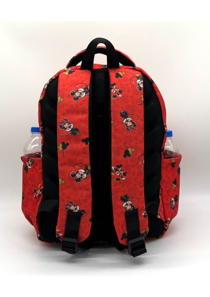 Ilkokul Çantası Karakter Baskılı Ortopedik 3'lü Takım Kız Çocuk Kırmızı Ilk Okul Çantası fırsatları