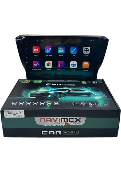 Skoda Superb 2015-2018 Navimex Samsung Işlemcili (Fanlı) Profesyonel Oem Multimedia fiyatları
