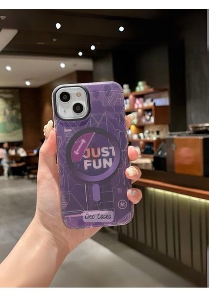 iPhone 11 Uyumlu Hologramlı Silikon Kılıf / Just Fun