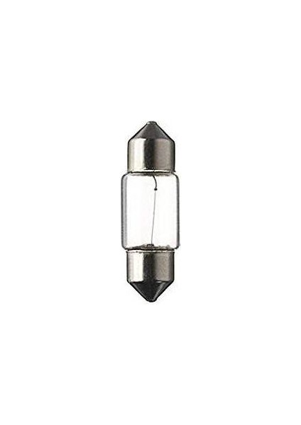 10 Adet 12V C10W 31MM Kısa Japon Boy Standart Sofit Ampul