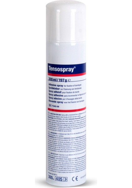 Tensospray Yapışkan Bandaj Altı Koruyucu Sprey 300ML