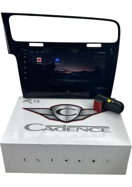 Golf 7 2013-2016 Cadence R15 (Dvr Kayıt Cihazı Hediye) Pro Oem Multimedia modelleri