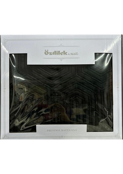 Prestige Kalın Embos Tek Kişilik BATTANIYE(160 x 220) Jet Black