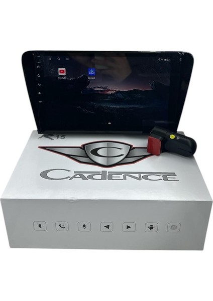 Skoda Octavia 2014-2018 Cadence R15 (Dvr Kayıt Cihazı Hediye) Pro Oem Multimedia fırsatları