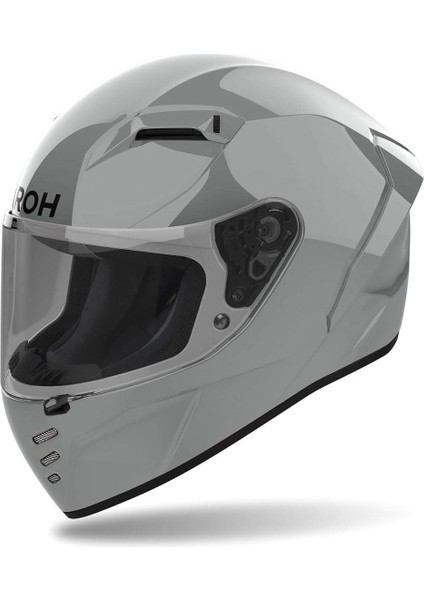 Aıroh Connor Color Cement Grey Gloss Kask