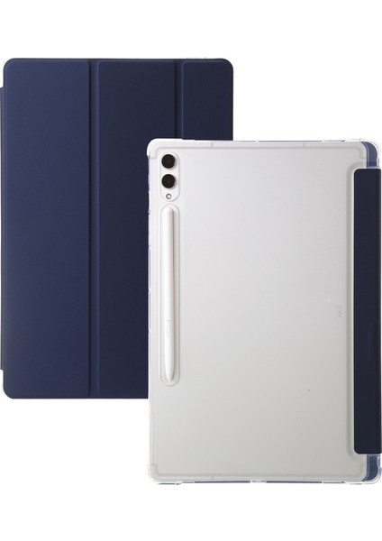 Samsung Galaxy Tab S10 Ultra Için 3 Katlı Pu Kılıf (Yurt Dışından)
