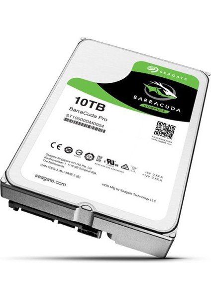 3.5 Barracuda Pro Gaming 10TB 7200 Rpm 256MB Sata3 Pc HDD ST10000DM0004