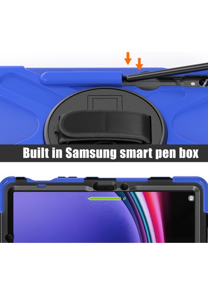 Samsung Galaxy Tab S9 / S8 / S7 Için Tpu + Pc Tablet Kılıfı (Yurt Dışından)