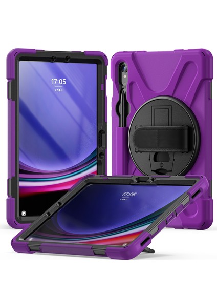 Samsung Galaxy Tab S9 / S8 / S7 Için Tpu + Pc Tablet Kılıfı (Yurt Dışından)