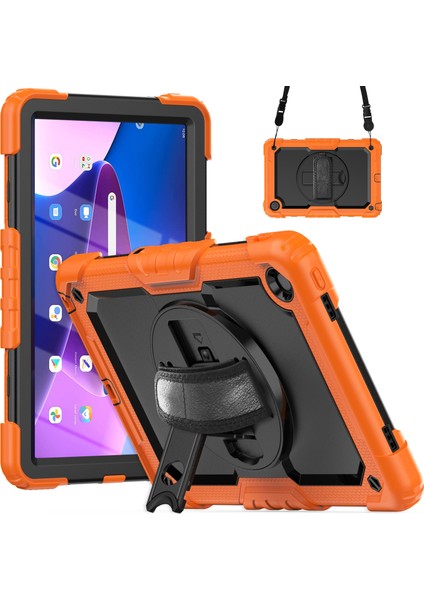 Lenovo Tab M10 Plus 10.6 Gen 3rd Için Silikon Hibrit Pc Kılıfı (Yurt Dışından)
