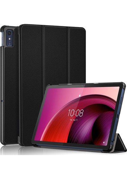 Lenovo Tab M10 5g 10.6 Için Deri Akıllı Tablet Kılıfı (Yurt Dışından)