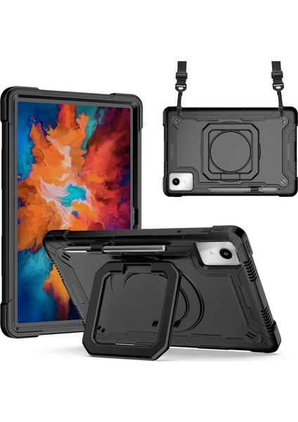 Lenovo Tab M11/ Xiaoxin Pad 11 2024 Için Silikon + Pc Kılıfı (Yurt Dışından)