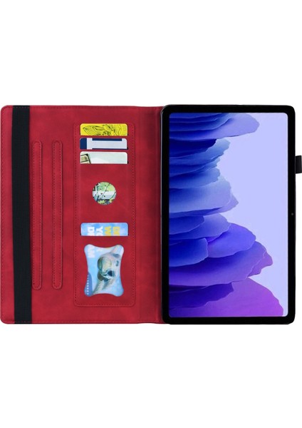 Lenovo Tab P12 12.7 Için Birleştirme Deri Tablet Kılıfı (Yurt Dışından)