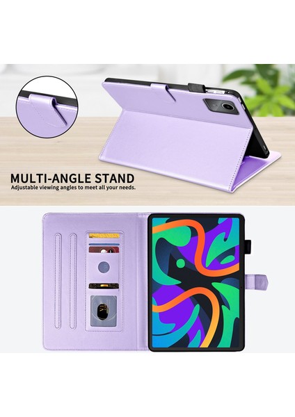 Lenovo Tab M11 / Xiaoxin Pad 11 2024 Için Deri Tablet Kılıfı (Yurt Dışından)