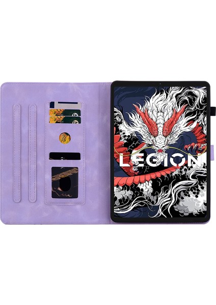 Lenovo Legion Y700 2025 Için Kabartmalı Deri Kılıf (Yurt Dışından) fırsatları