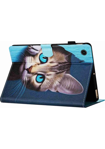 Lenovo Tab M10 3. Nesil Için Deri Tablet Kılıfı (Yurt Dışından)