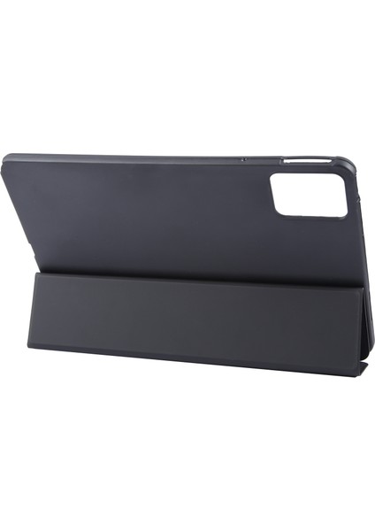 Lenovo Tab M11/ Xiaoxin Pad 11 2024 Için 3 Katlı Deri Kılıf (Yurt Dışından)