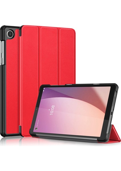Lenovo M8 4. GENTB-300FU Için Deri Tablet Kılıfı (Yurt Dışından)