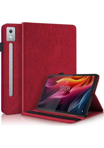 Lenovo Tab P12 / Xiaoxin Pad Pro 12.7 2025 Için Deri Kılıf (Yurt Dışından)