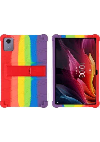 Lenovo Tab K11 Plus Tutuculu Silikon Tablet Kılıfı Için (Yurt Dışından)