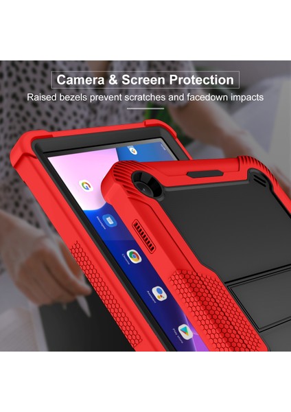 Lenovo Tab M10 3. Nesil / TB328 Için Silikon Hibrit Pc Kılıfı (Yurt Dışından) fırsatları