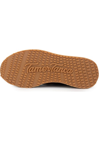 Erkek Hakiki Deri Kahverengi Sneakers & Spor Ayakkabı 383 5960 Erk Ayk SK24-25 Kahve Slvr fırsatları