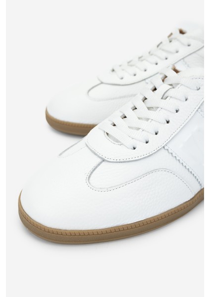 Erkek Deri Beyaz Sneakers & Spor Ayakkabı 1093 2267 Erk Ayk SK24-25 Beyaz Dr