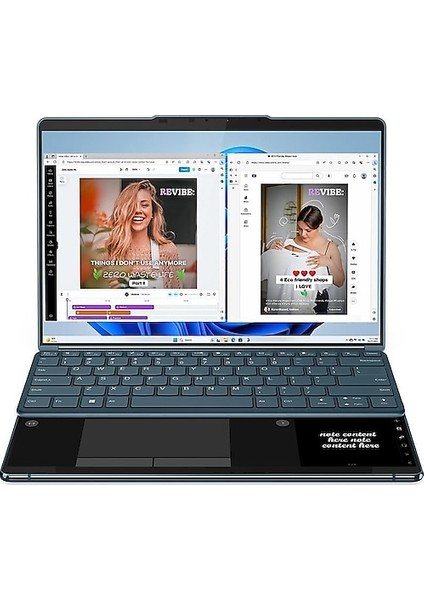 Yoga Book 9 13IRU8 82YQ004STR I7-1355U 16 GB 1 Tb SSD Iris Xe Graphics 13.3" Notebook