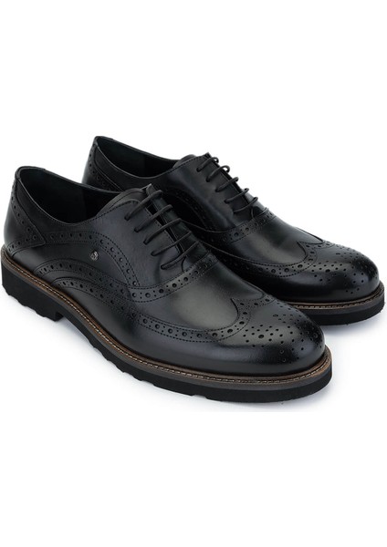 Erkek Hakiki Deri Siyah Deri Klasik Ayakkabı 478 B400 Erk Ayk SK24-25 Sıyah Dr fiyatları