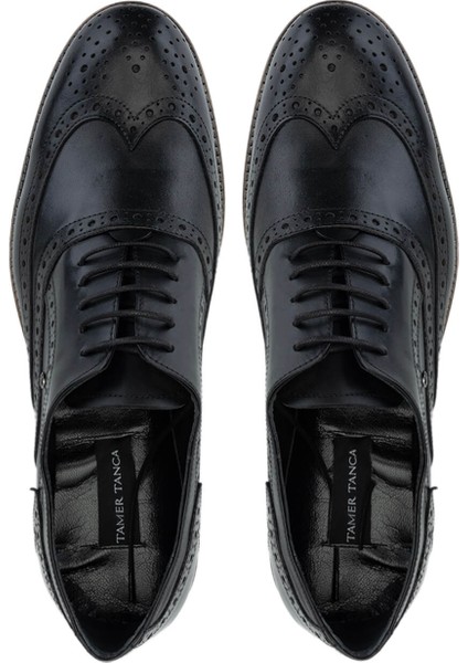 Erkek Hakiki Deri Siyah Deri Klasik Ayakkabı 478 B400 Erk Ayk SK24-25 Sıyah Dr indirimleri