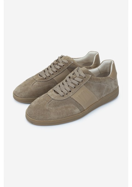 Erkek Deri Bej Süet Sneakers & Spor Ayakkabı 1093 2267 Erk Ayk SK24-25 Bej Suet