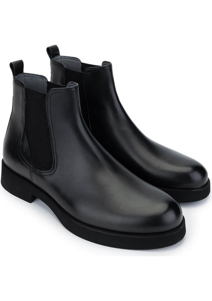 Erkek Siyah Deri Casual Bot 987 133K Erk Bot SK24-25 Sıyah Dr fiyatları