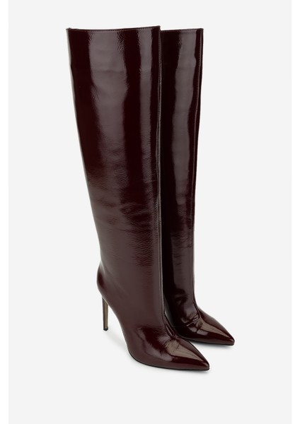 Kadın Deri Topuklu Çizme 820 396 Bn Czm SK24-25 Brd Krsk Rgn fiyatları