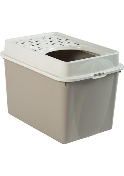 Eco Berty Üstten Girişli Kedi Tuvaleti - Çevre Dostu ve Kolay Temizlenebilir