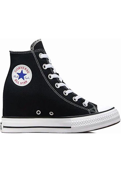 Chuck Taylor All Star Wedge Kadın Günlük Ayakkabı A11909C Siyah