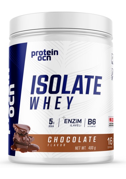 Whey Isolate Çikolata - 400G - 16 Servis