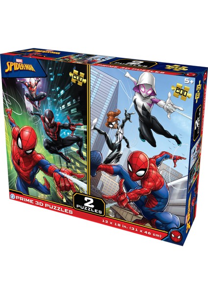 Marvel Spider-Man Ikili Puzzle 200 Parça 10228