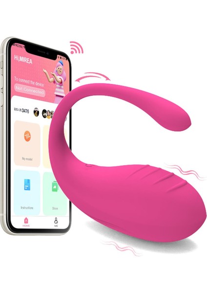 Pembe Tilki Telefon Kontrollü Vibratör