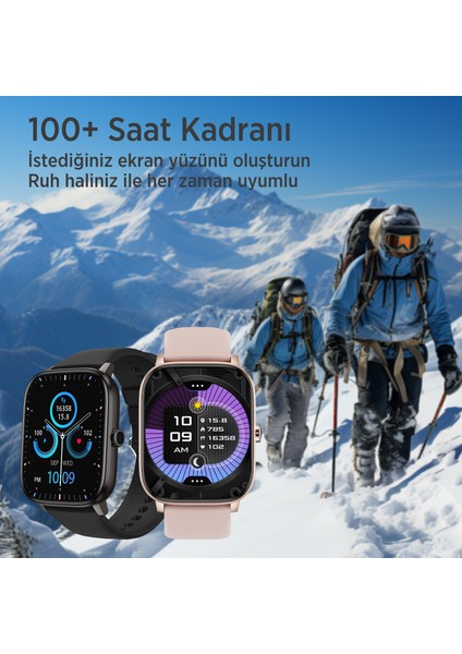SW03 2.01” Tft Geniş Ekran, Spor Sağlık Takibi ve Bluetooth 5.2 Telefon Görüşme Özellikli IP67 Suya Dayanıklı Ios & Android Uyumlu Akıllı Saat