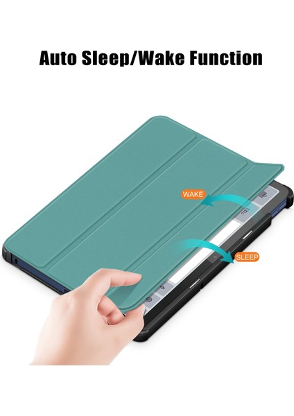 Lenovo Tab M10 5g 10.6 Için Deri Akıllı Tablet Kılıfı (Yurt Dışından) indirimleri