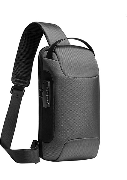 BG-22085 Erkek Su Geçirmez Hırsızlığa Karşı Crossbody Göğüs Çantası (Yurt Dışından)