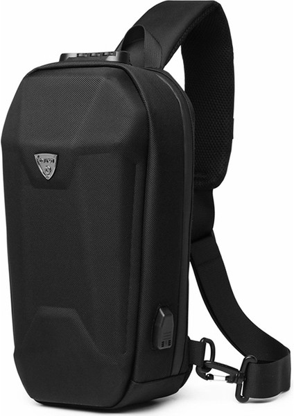 9321 Outdoor Hırsızlığa Karşı Oxford Kumaş Erkek Göğüs Çantası (Yurt Dışından)