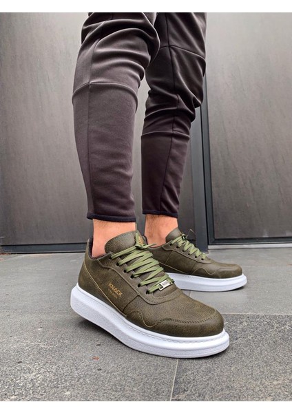 Erkek Günlük Ayakkabı Yüksek Taban Haki fiyatları