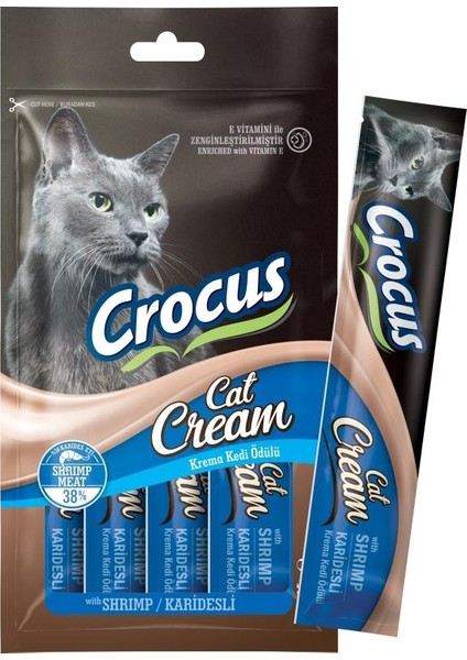 Karidesli Krema Kedi Ödülü 4x15gr