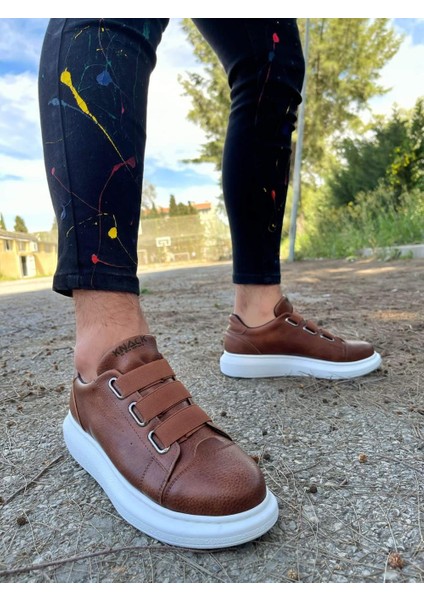 Erkek Sneakers Ayakkabı Taba