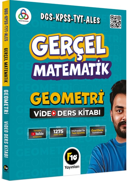 Gerçel Matematik DGS KPSS TYT ALES Geometri Video Ders Kitabı